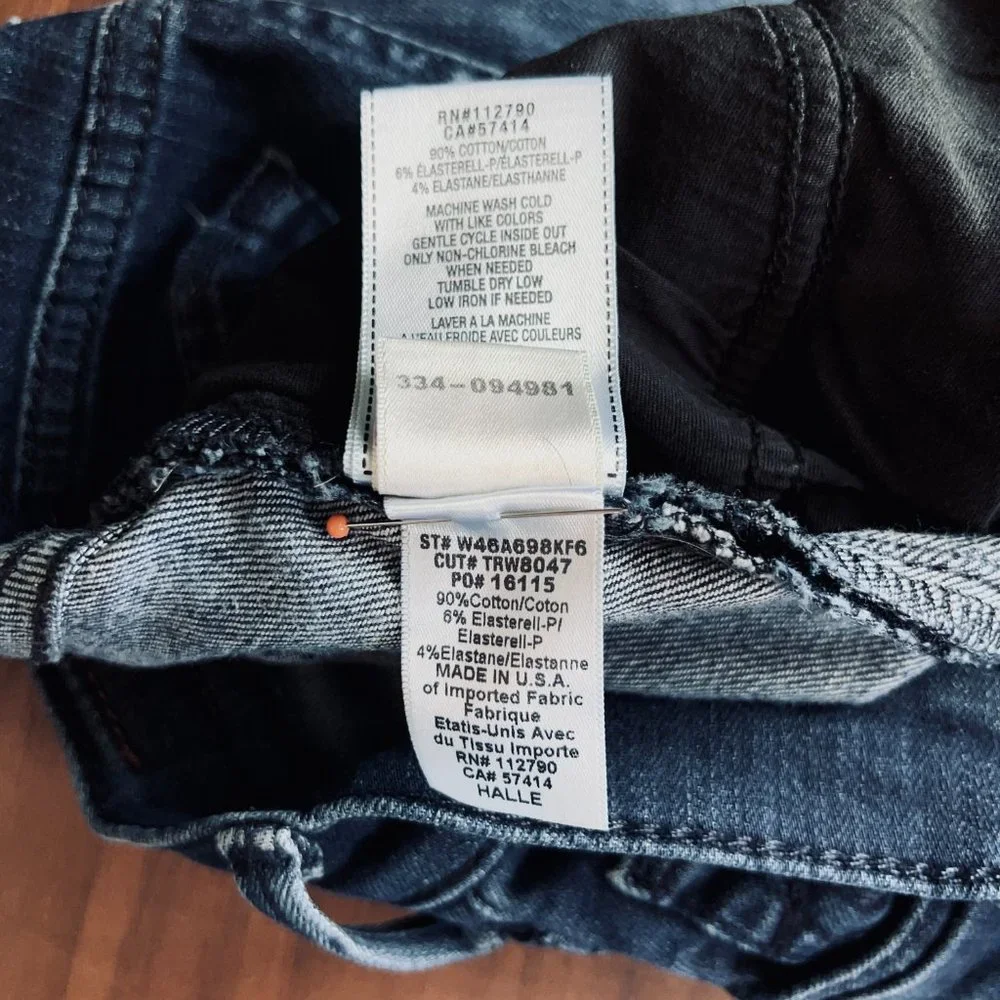 True Religion ‘Halle’ Super Skinny Fit Jeans in Picasso Blue - Picture 12 of 12